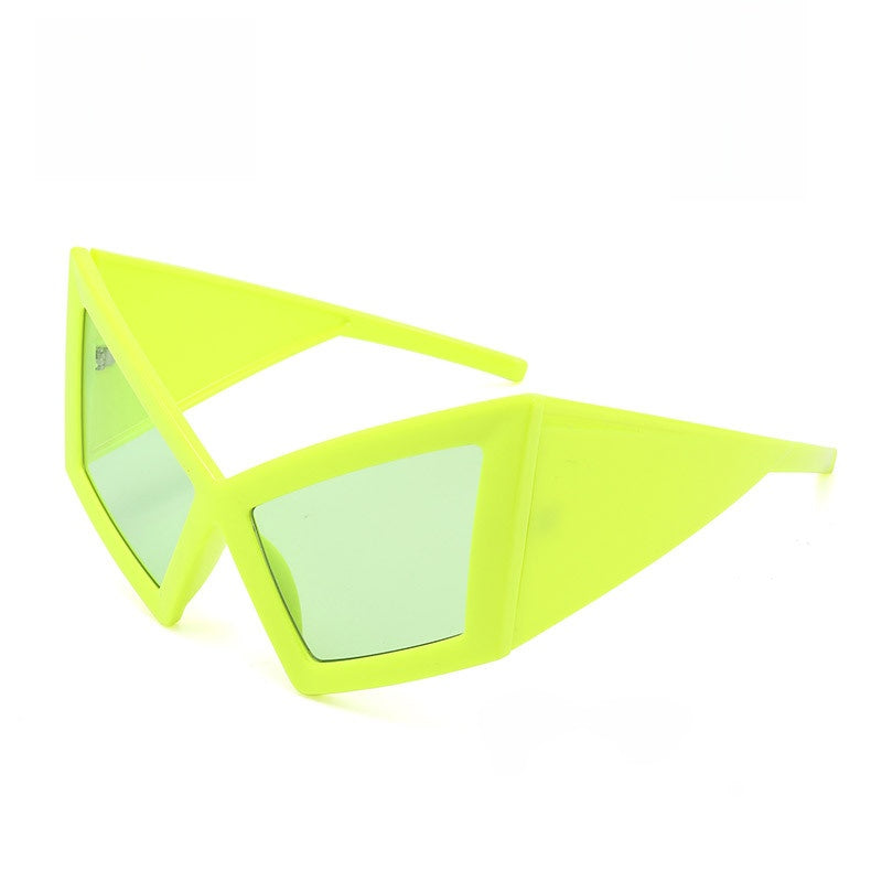 Futuristic Sunglasses Oversized Frame