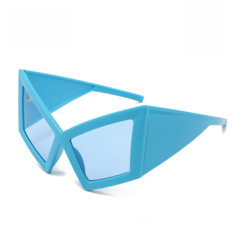 Futuristic Sunglasses Oversized Frame