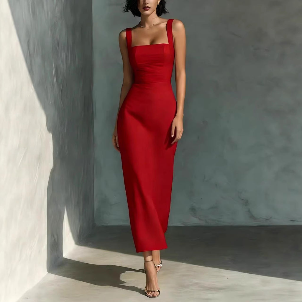 Elegant Long White Dress