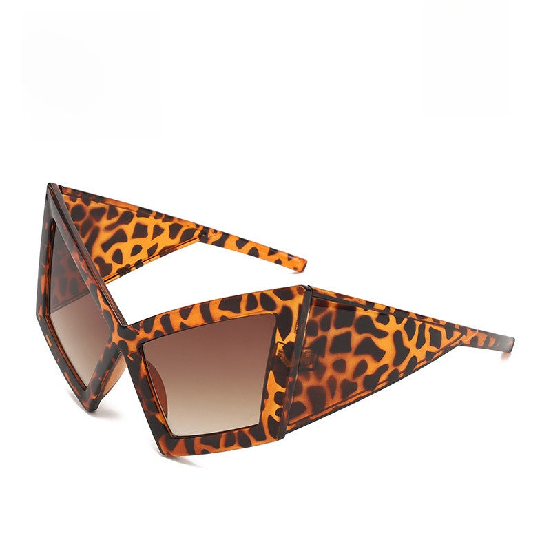Futuristic Sunglasses Oversized Frame