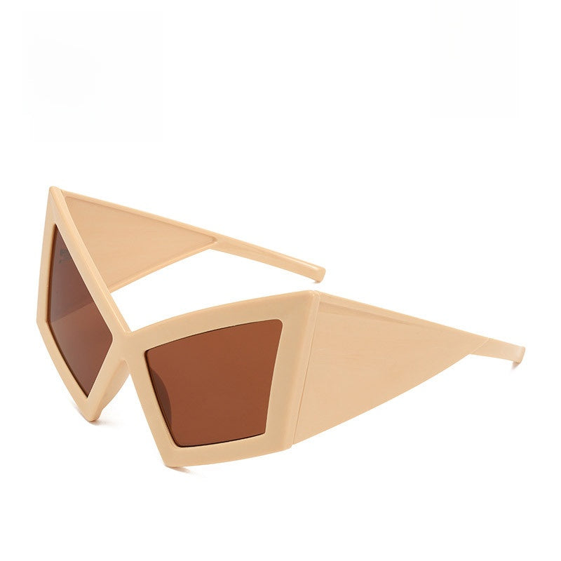 Futuristic Sunglasses Oversized Frame