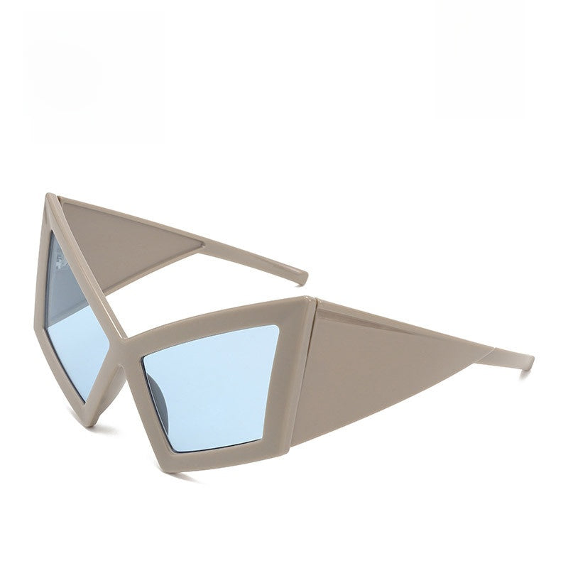 Futuristic Sunglasses Oversized Frame
