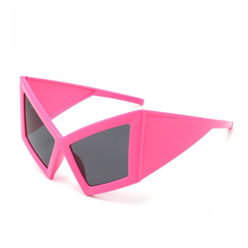 Futuristic Sunglasses Oversized Frame
