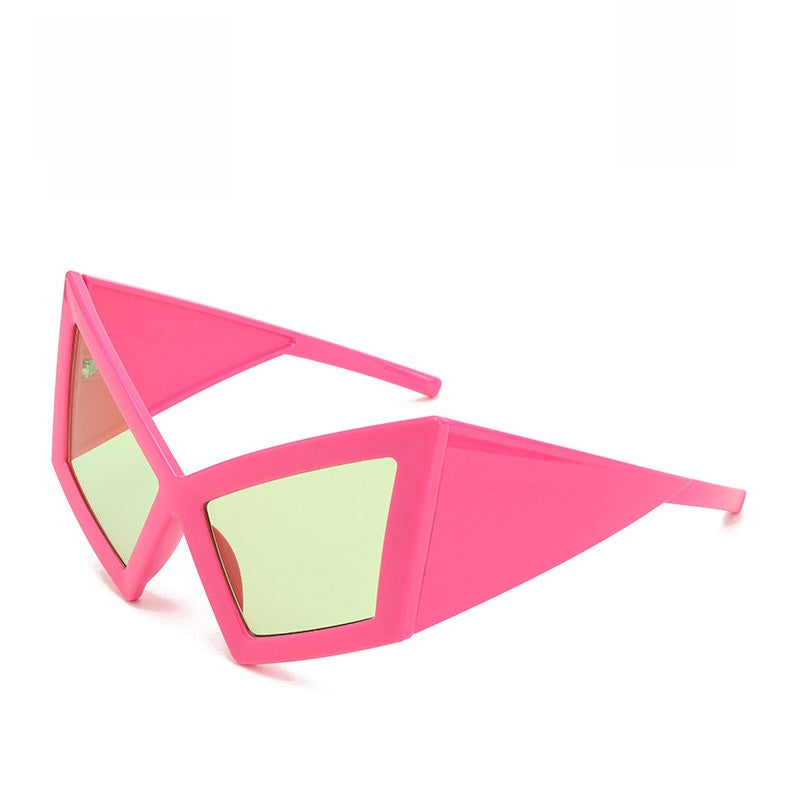 Futuristic Sunglasses Oversized Frame